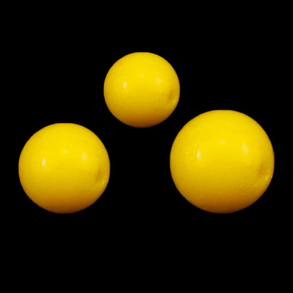 Lot de 100 appâts de pêche doux aromatisés au maïs – Jaune S