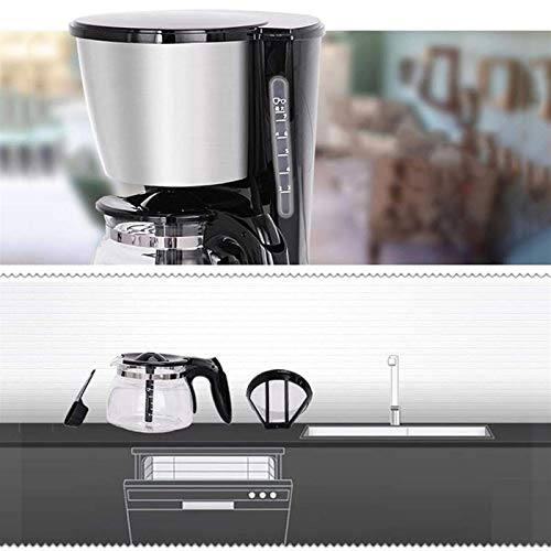 KJFSTJHMM Haushaltsfilter-Kaffeemaschine, Tropfkaffeemaschine mit 920ml Glaskrug, Anti-Tropf-Design, um 700 Watt Wärme… – Bild 8