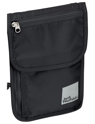 Jack Wolfskin Unisex – Erwachsene Organizer Brustbeutel, Black, ONE Size