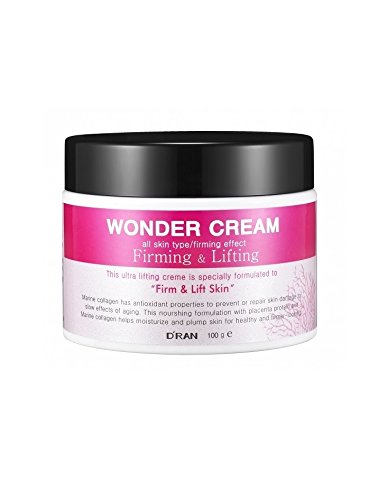 D’RAN Marine Collagen Firming & Lifting Korean Skincare Cream, Anti aging and Tightening for Youthful Glow, 3.5oz (100g)