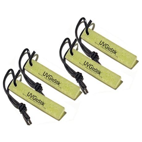 4 Pack UVGloStik- Reusable Glow Stick