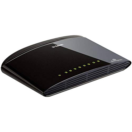 D-Link DES-1008D Fast Ethernet Switch (8 Ports) Kunststoff