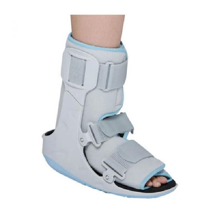 Wellcare Super Walking Boot 11" Medium | For Stable Foot Or Ankle Fracture | Post-Surgery Application | Severe Ankle Sprain | Grey Color