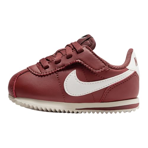Nike Cortez EasyOn Baby/Toddler Shoes (DM0952-200, Red Sepia/Black/Sail)