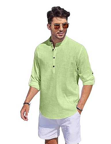Image of Bellstone Kurta for Man | Men's Trendy Short Kurta | Shirt for Man | Men's Casual Shirts | Kurta Wedding for Men | Stylish Full Sleeve Shirts | Mandarin Collar Short Kurta for Men
