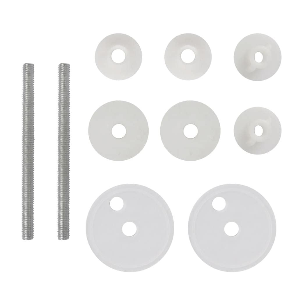 Set di 2 sedili anteriori per WC con coperchi in MDF a goccia d'acqua 02_0002952