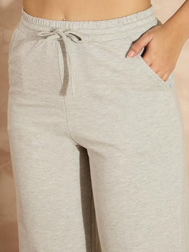 Image of SASSAFRAS Grey Melange Terry Track Pants-XL
