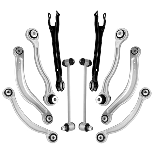 Frenzybro 10Pcs Rear Control Arm Rear Sway Bar Link Replacement For Mercedes Benz W203 C250 C300 C350 C63 AMG CLS550 E350 E550