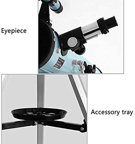 Telescopio Astronómico Reflector 700mm/76mm con Tripode miniatura 4