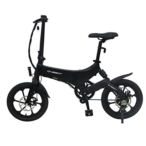 Drawoz Electric Folding Bike - Bicicleta Plegable (Ajustable, portátil)