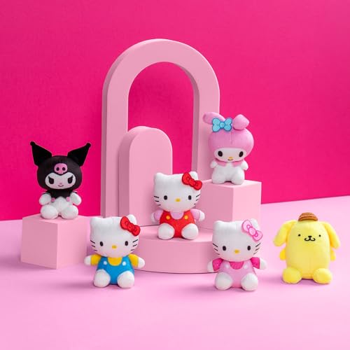 Micro Teenies 00434 Hello Kitty And Friends 6 Pack - Miniature Plush Figure, Suffed Animal, Toy Mini Soft Figure thumb #4