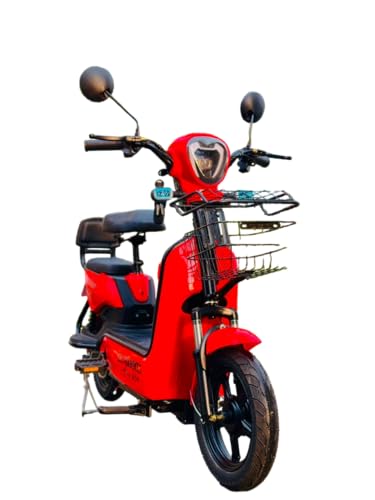 Image of Ultrabikes City Ride Moped | 550 watt Motor | 48V 18Ah Lithium Ion Battery | NO DL Required | 40 Top Speed | Digital Display | 2 Year Warranty | 3 Speed Modes I 70 KM in Single Charge