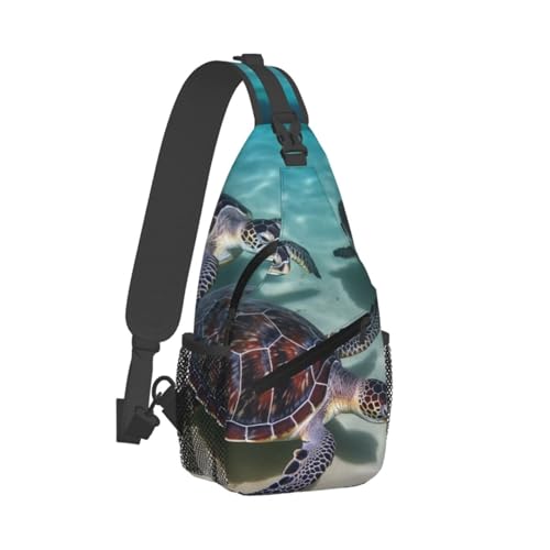 Bolso bandolera unisex negro miniatura 7