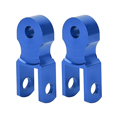 2 Pièces Riser Amortisseur Arrière, Adaptateur Rehausseur Amortisseur à Trou M10, Extension de Hauteur Amortisseur Rallonge pour Moto Quad ATV...