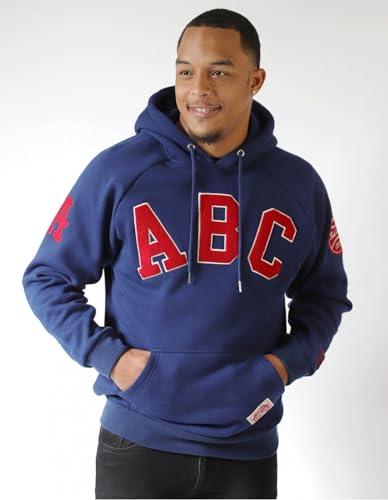 Big Boy Atlanta Black Crackers Heritage Mens Hoodie [Navy Blue] - ID#39214-115-225-0-02