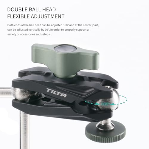 Tilta Micro Articulating Arm Magic Arm with 1/4"-20 Screw, Adjustable Camera Mount for Camera Cages Top Handles - Image 2