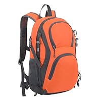 ANZOAT Light Weight Backpack Travel Bag For Men Women Boys Girls Ultralight Outdoor Sports Hiking Camping Climbing Rucksack Small Bag(Orange)