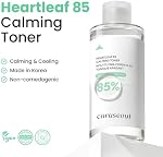 caraseoul Heartleaf 85 Calming Toner for Face, Korean Skin Care Toner with 85% Heartleaf Extract, Hydrating & Soothing Care for Sensitive Skin, pH Balanced, Vegan, 200 ml / 6.76 fl oz