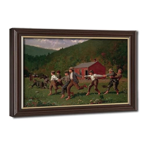 Snap The Whip Winslow Homer toile pour habiller un mur vide