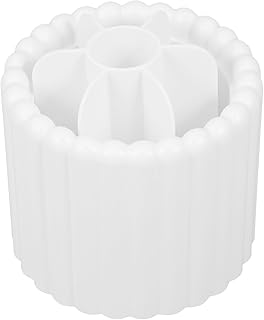 Organizador de brochas de maquillaje giratori...