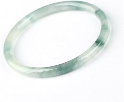 Jewelry Womens Bracelet Thin Round Emerald Jingle Bracelet Beauty Bracelet Real Jade Bracelet Ice Species Floating Flower Female Models Jewelry Box Packaging
