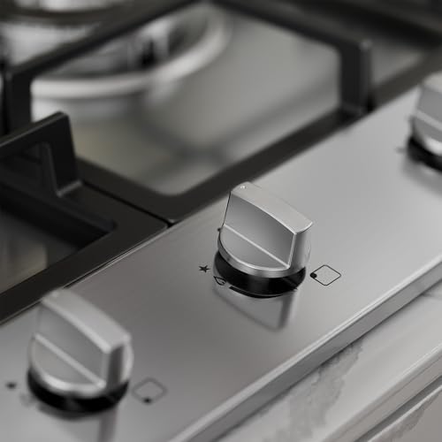 Gas Cooktop 36 inch with 5 Sealed Burners, Stainless Steel Built-in Stovetop, NG/LPG Convertible, Dishwasher Safe Cast Iron Grates, 38K BTU by COOKTOP - Image 4