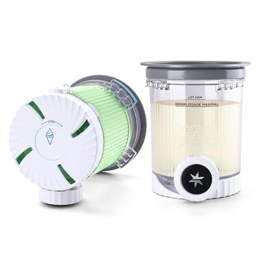 Vione Creami Swirl 16 oz-Becher für Ninja Swirl von CREAMi Eiscreme- und Softeismaschine- 2 Stück Swirl Creami Behälter ...