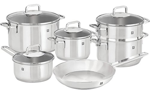 ZWILLING Quadro 10-Piece Stainless Steel Cookware Set