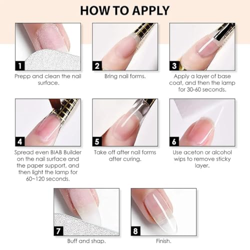Image of Bolt Bee PROFESSIONAL BIAB - Builder in a Bottle 15ml | Soak Off UV & LED Gel Polish | Nail Strengthener, Base & Builder Gel in One Builder in a Bottle, 15ml, Soak Off UV & LED Gel Polish, Nail Strengthener Base & Builder Gel, Long-Lasting Chip-Resistant Formula, 6 Shades (03- Soft Blush)