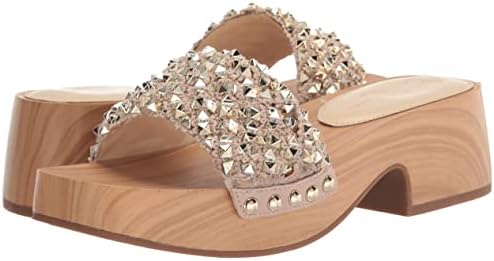 Jessica Simpson Women's Rell Platform Sandal Heeled, Natural, 5.5 | Image 6