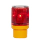 Especificaciones: Greenice  Baliza Solar LED Señalización - Rojo