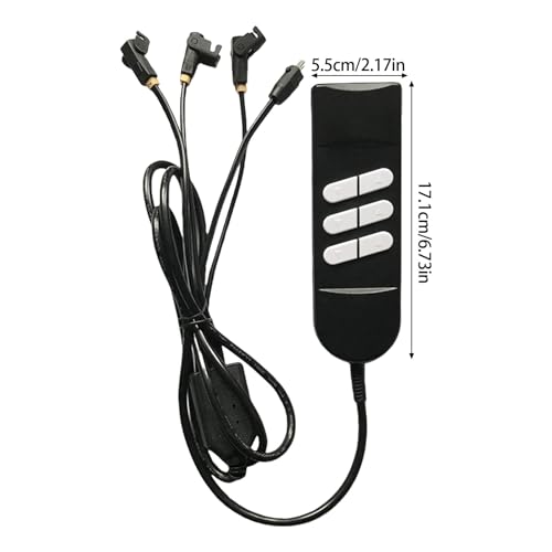 Control remoto motorizado ABS para elevación de sofá reclinable eléctrico ajustable 3
