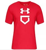 Under Armour Men's Baseball Plate Graphic T-Shirt (as1, Alpha, xx_l, Regular, Regular, XX-Large)