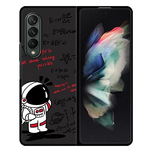 Coque rigide Samsung Z Fold 4 5G anti rayure et fine motif astronaute