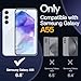 JETech Case for Samsung Galaxy A55 5G, Non-Yellowing Shockproof Bumper Protective Phone Cover, Anti-Scratch Hard PC Back (Clear)