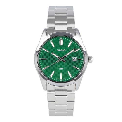CASIO �J�V�I �`�[�v�J�V�I �`�v�J�V �r���v ���v �����Y �N�I�[�c �A�i���O �^�J �X�e�����X ���^�� �V���o�[ �O���[�� MTP-VD03D-3A1 [���s�A���i]