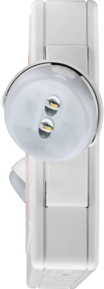 40% Off Discount Lithonia Lighting LHQM LED R M6 Quantum White LED Exit and Emergency Light Combo with Red Letters