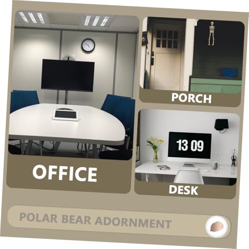 Accessoire pratique pour ne plus perdre ses clés grâce à l'ours blanc - 5