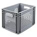 Produktbild kaiserkraft | Euronorm-Behälter | LxB 400 x 300 mm | Wände und Boden durchbrochen | Höhe 270 mm