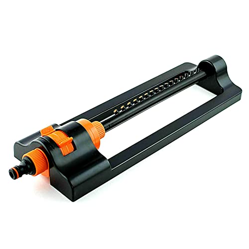 Agritrade AK Modern Compact Oscillating SPRINKLER (2813) - ECO LINE - Gardening Irrigation System Watering Plant, Flower Bed, Grass, Lawn - coverage up to 312m2 - Compatible with most popular brands