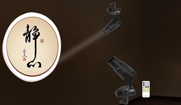 SENLAN Pinspot Light, 15W Double White/Cool White & Warm White LED GOBO spot Light by Manual iris and Focus with IR Controller for Disco, KTV, Party, Wedding by SENLAN - Image 7