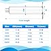 30cc Dispenser Syringe Tube with White Piston for Liquid Glue Adhesive, 20 Pcs 30ml Dispensing Machine Transparent Adhesive Tube for Industrial