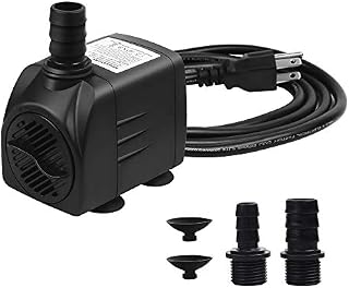 Aquastore 400GPH 25W Submersible Water Pump Ultra Quiet Fountain Water Pump with US