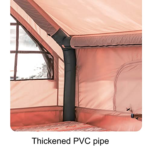 Carpa inflable de algodón retro para camping, 5-6 personas miniatura 5