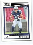 2022 Score #386 Alec Pierce NM-MT RC Rookie Indianapolis Colts Football NFL