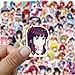 100Pcs Anime Girl Stickers for Laptops,Cartoon Hot Girl Stickers for Teens Adults,Kawaii Sexy Lady Decals for Water Bottles Hydroflask Scrapbooking Journaling