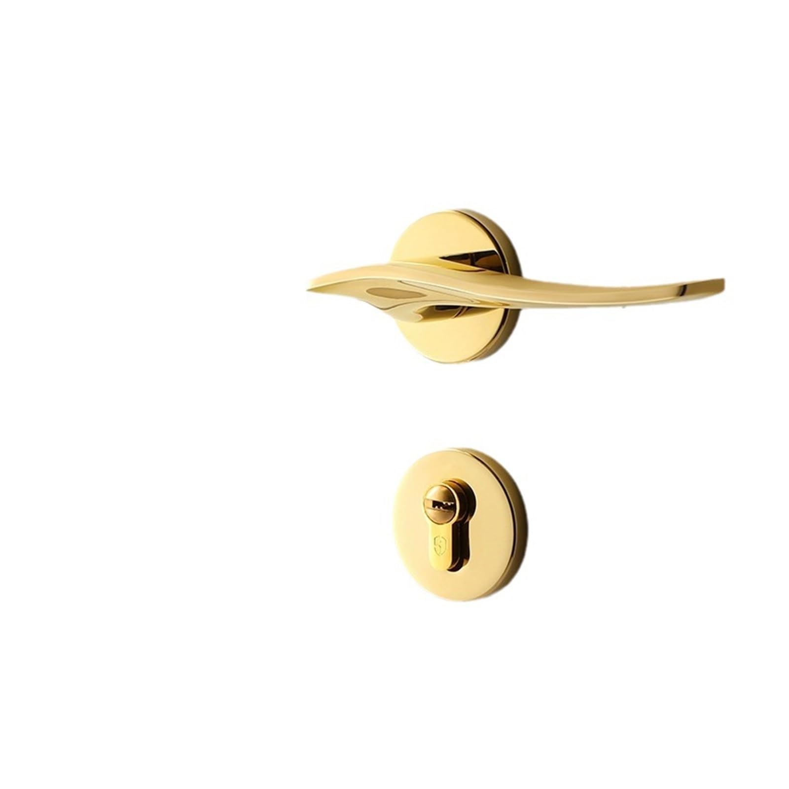 Serrure de porte intérieure en bois massif pour chambre zen et cosy