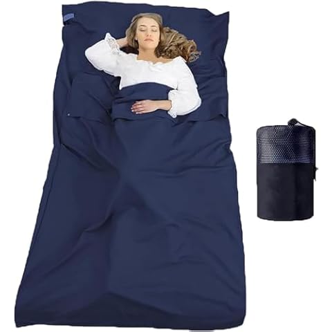 Gofemial Lightweight Camping Sleeping Bag Liner Cover