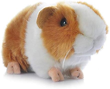 Cute rabbit 8 inch Guinea Pig Plush Toy Stuffed Animal Toy Plush Animal Doll (Orange)
