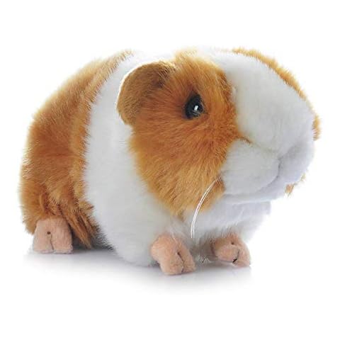 Cute rabbit 8 inch Guinea Pig Plush Toy Stuffed Animal Toy Plush Animal Doll (Orange) Cover